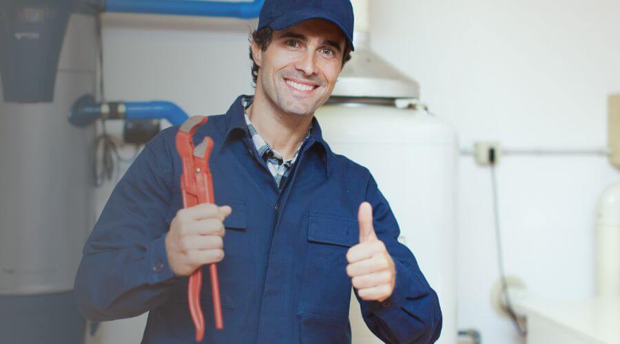 Professional clogged toilet repair in Albin, WY